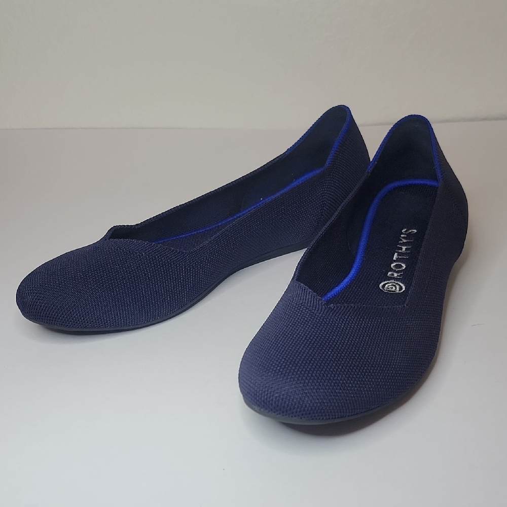 Rothy's Women's Navy Blue Flats
